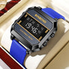 BINBOND D081 30m Waterproof Multifunctional Student Sports Electronic Watch(Blue)