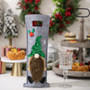 Christmas Cartoon Wine Bottle Cover Holiday Party Decoration Gift Bag(Green)