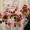 Christmas Ornaments Gift Santa Claus Snowman Dancing Pendant Tree Toy Doll Hang Decorations(Deer)