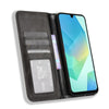 For Samsung Galaxy A16 5G Magnetic Buckle Retro Texture Leather Phone Case(Black)
