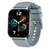 Blood Oxygen / Sleep / Heart Rate Health Monitoring Smart Watch Square Sports Watch(Silver Gray)