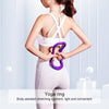 Smooth Yoga Pilates Magic Circle Fascia Stretching Training Ring(Purple)