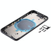 iPhone SE 2020 Battery Back Cover (Black) with Lens Cover & SIM Tray