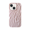 For iPhone 14 Wrinkle Gradient Oily Feel TPU Phone Case(Pink)