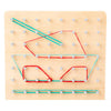 Monsthetic Nail Board Space Imagination Graphic Cognition Kindergarten Early Education Puzzle Toys(Nail Board)