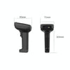Deli 14952 Supermarket Cashier One-Dimensional QR Code Scanning Gun, Model: Black Wired