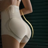 High-Waisted Liquid Seamless Ice Abdomen Slimming Buttocks Sculpting Ladies Underwear, Size: M(Coffee)