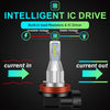 1 Pair 7440 DC 12V-24V 12W 1800LM Car LED Fog Light(White Light)