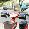Electric Bike Handlebar Windshield Handguard Handlebar Modification Accessories(Black)