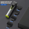 IPX5 Waterproof Men Multi-Functional Barber 4 In 1 Shaver Nose Hair Set USB Charging Push
