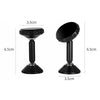 Q7 Car Home Mobile Phone Magnetic Bracket Strong Magnetic Double Ball Instrument Panel Navigation Bracket(Gold)