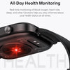 Bluetooth Talk HD Large Screen Heart Rate Oxygen Monitoring Multi-Sport Mode Smart Watch(Purple)