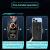 WEKOME WP-U208 15W Mechanical Transparent Wireless Charging Car Holder(Black)
