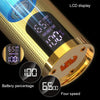 Men Electric Haircutting Tools Set Sculpting Electric Clipper(Gold)