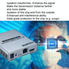 HDMI Single Cable 120m Transmitter / Receiver Extender 4K HD Transmitter UK Plug(Gray)