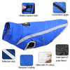 Red XXXL Waterproof Dog Coat with Reflective Strips - BL-677