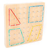 Monsthetic Nail Board Space Imagination Graphic Cognition Kindergarten Early Education Puzzle Toys(Nail Board)