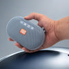 T&G TG441 TWS Mini Plug-in Card Portable Wireless Bluetooth Speaker(Grey)