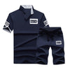Summer Men T-shirt Half-sleeved Sports Suit, Size: XXXXL()