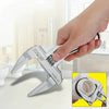 YZL Multifunctional Short Handle Large Opening Adjustable Wrench, Style:Arc-Shaped Bathroom