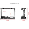 YELANGU C18 YLG0915A-A Video Camera Cage Stabilizer for Panasonic Lumix DC-S1H / DC-S1 / DC-S1R (Black)