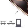 iPhone 16 Pro Max SIM Tray & Side Keys (Black)