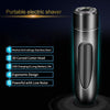 Mini USB Rechargeable Electric Razor Self-service Hair Clipper Shaver(Black)