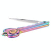 Mini Folding Key Knife Keychain - Steel Blade, 8cm - Multi-Colour