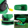 Hand-Powered Seed Spreader for Fertilizer, Salt, Ice Melt Gardens Lawns Small Farms Tool