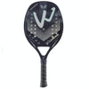 CAMEWIN 3K Carbon Fiber Rough Surface Beach Tennis Racket With Cover Bag(Black and Silver)