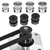 10 PCS GT2 3D Printer Synchronous Wheel Transmission Leather Pulley, Specification: 20 Tooth 6.35mm