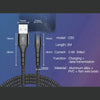 Yesido CA50 2.4A USB to 8 Pin Charging Cable, Length: 2m
