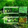 LCD Digital Aquarium Thermometer, 3D Gold, -50°C to +70°C