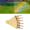 1.5 inch Copper Phoenix Tail Nozzle Water Landscape Fountain Equipment