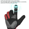 Boodun Riding Gloves Splicing Long Finger Bike Gloves Outdoor Sports Gloves, Size: XL(Black)