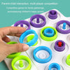 Children Board Games Ferrule Stacking Toys Two-Player Interactive Educational Table Game(Colorful)