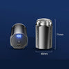 Smart Digital Display Electric Shaver Rechargeable Pocket Razor, Spec: 6 Leaf Knife Head Black