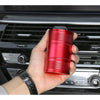 Universal Portable Car Metal Trash Rubbish Bin Ashtray(Red)