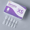 10pairs Of 100pcs/Box Frosted False Nails Artificial Tip, Shape: Ultra-short Ladder XS