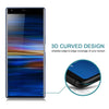 9H 3D Curved Full Screen Tempered Glass Film for Sony Xperia 10 Plus