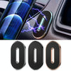 Q10 Car Dashboard Magnetic Suction Mini Mobile Phone Holder(Black)