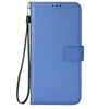 For Alcatel 1S 2021 / 3L 2021 / TCL 20E / 20Y Diamond Texture Leather Phone Case(Blue)