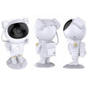 Astronaut Starry Sky Laser Projection Lamp Starry Night Light(White)