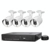 4CH 720P HD PoE NVR Kit with 4 IP Cameras, Night Vision, Motion Detection