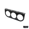 Car 52mm 3 Holes Iron Dash Gauge Meter Pod Mount Holder(Black)