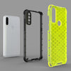 For Alcatel 1S (2020) Shockproof Honeycomb PC + TPU Case(Red)