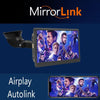 X70-1 Car 7 inch IPS Portable Smart Screen Wireless Screen Projection Carplay Android Auto, with Reversing Camera(Black)
