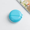 Desktop Portable Storage Box Headset Drug Round Storage Box(Blue)