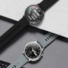 CF85 1.32 inch Silicone Watchband Color Screen Smart Watch(Black)
