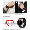 LOANIY E18 Pro Smart Bluetooth Calling Watch with NFC Function, Color: Green Leather